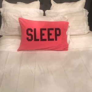 love pink pillowcase